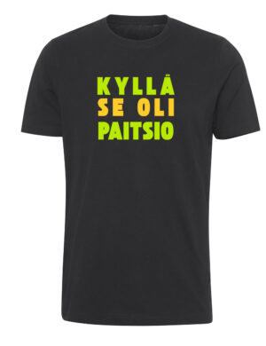 Petopodi - kyllä se oli paitsio - t-paita, musta