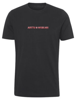 Arttu Wiskari - Tekstilogo - t-paita, musta