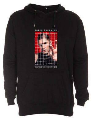 Robin Packalen – Running Through My Head – Cage punainen – huppari, musta
