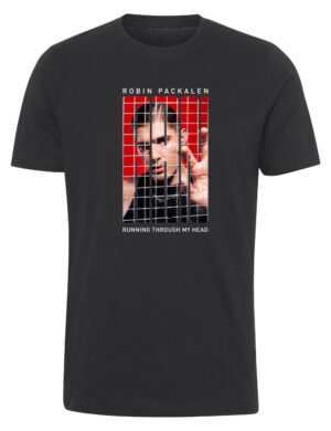 Robin Packalen - Running Through My Head - Cage punainen - t-paita, musta