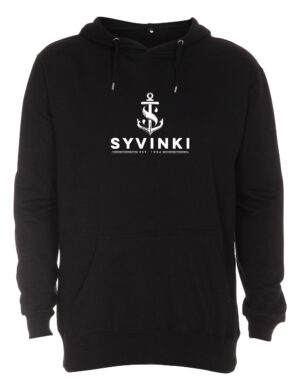 Syvinki – huppari, musta