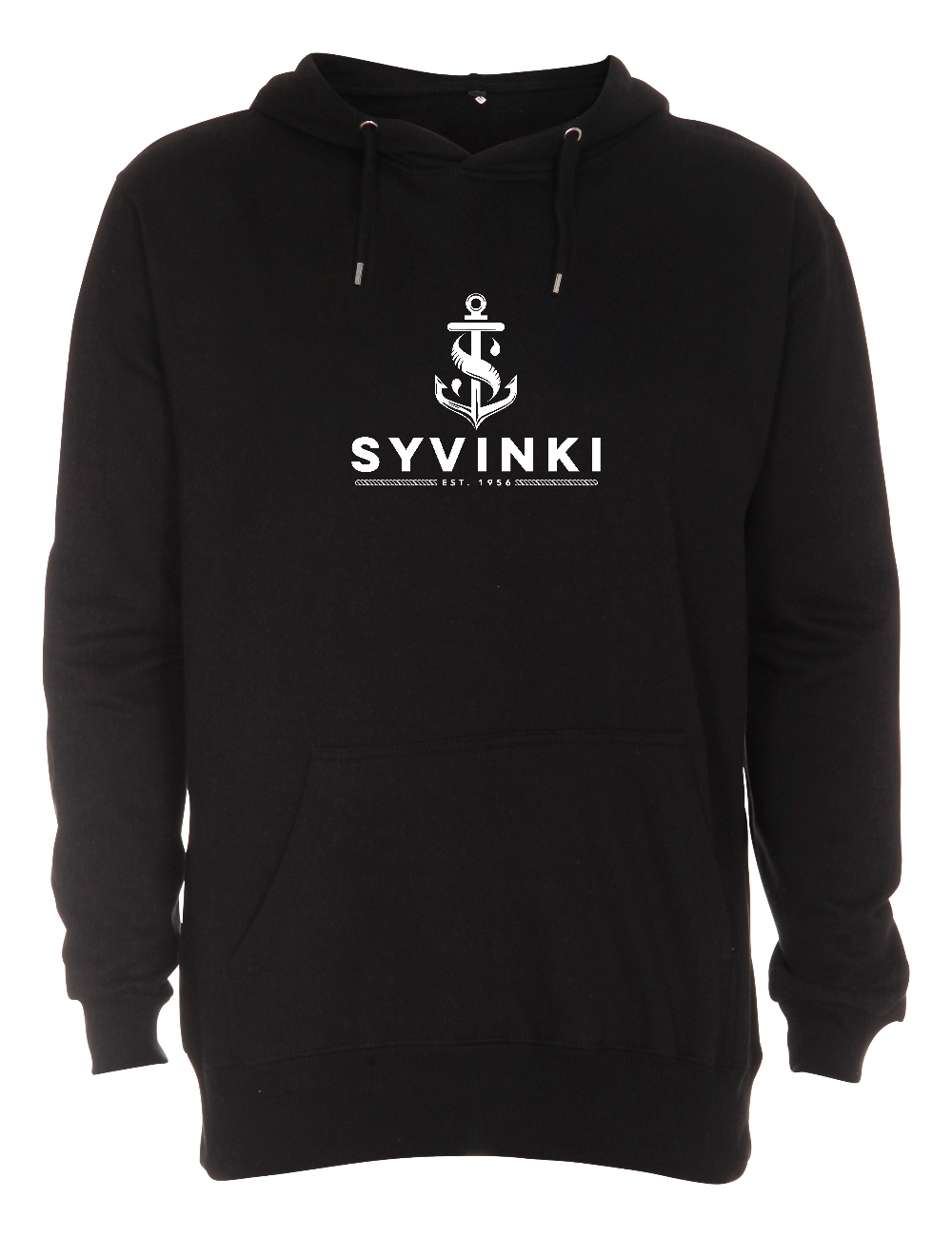 Syvinki – huppari, musta