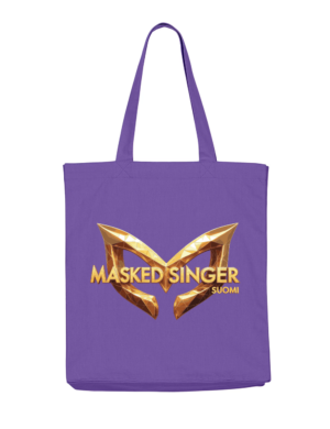 Masked singer - kangaskassi, violetti