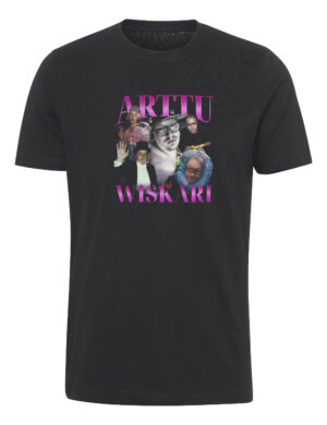 Arttu Wiskari - 80s pinkki - t-paita, musta<span> - </span>Musta, XXL