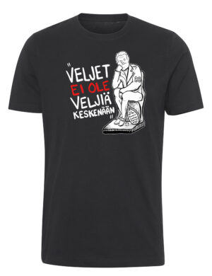 UC - VELJET - t-paita, musta