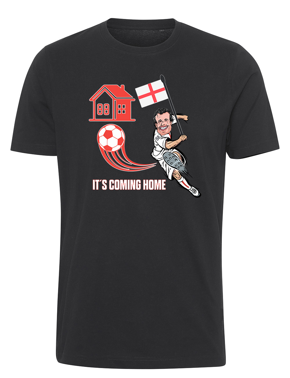 UC - IT´S COMING HOME - t-paita, musta
