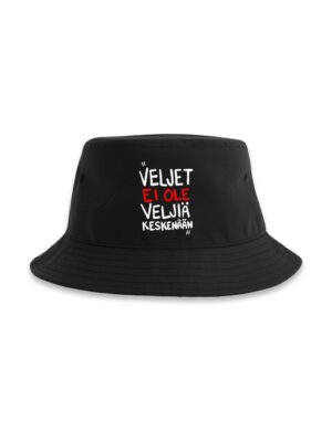 UC - VELJET - kalastajanhattu, musta
