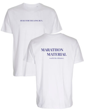 Känniruni - Marathon – Relax fit t-paita, valkoinen