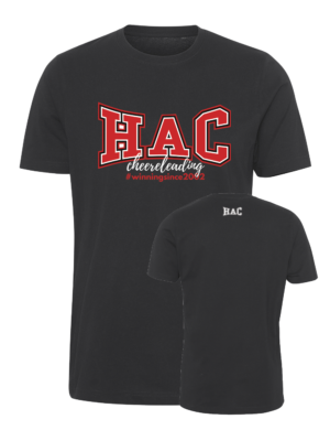 HAC - Seurapaita - t-paita, musta