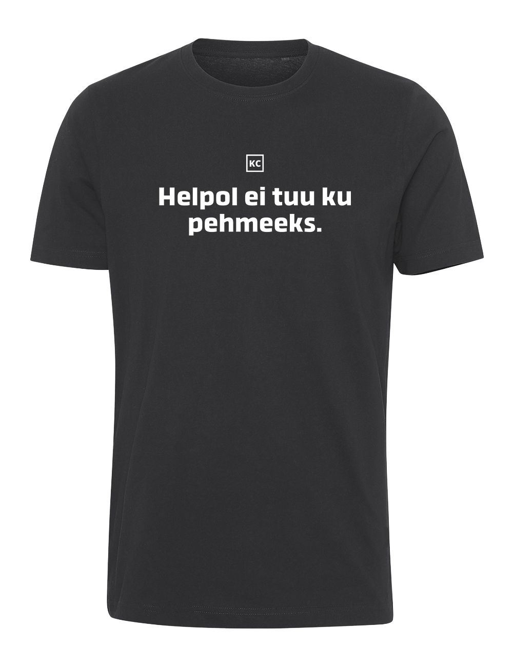 Kalju Corner - Helpol ei tuu ku pehmeeks - t-paita