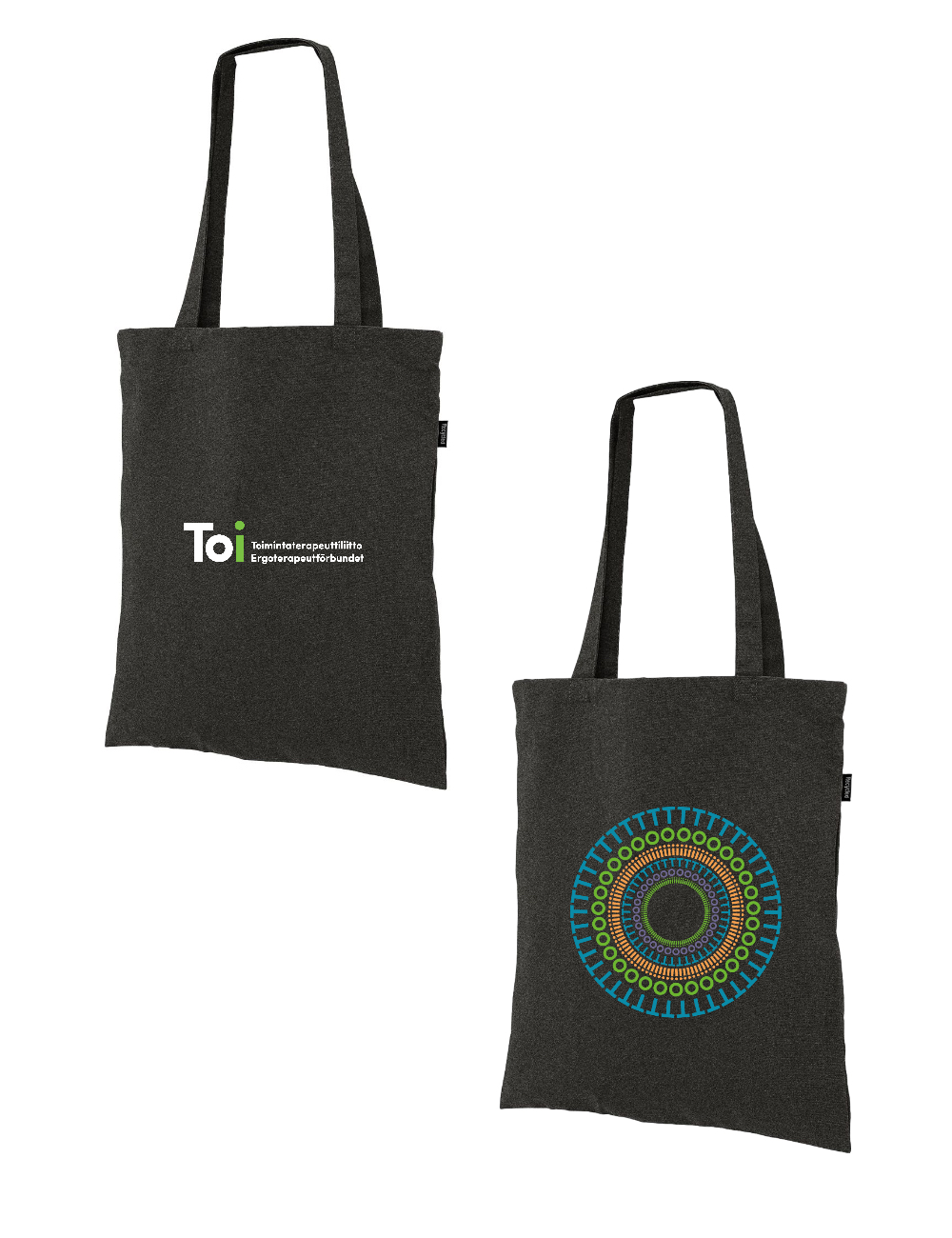 Toi - kangaskassi, musta