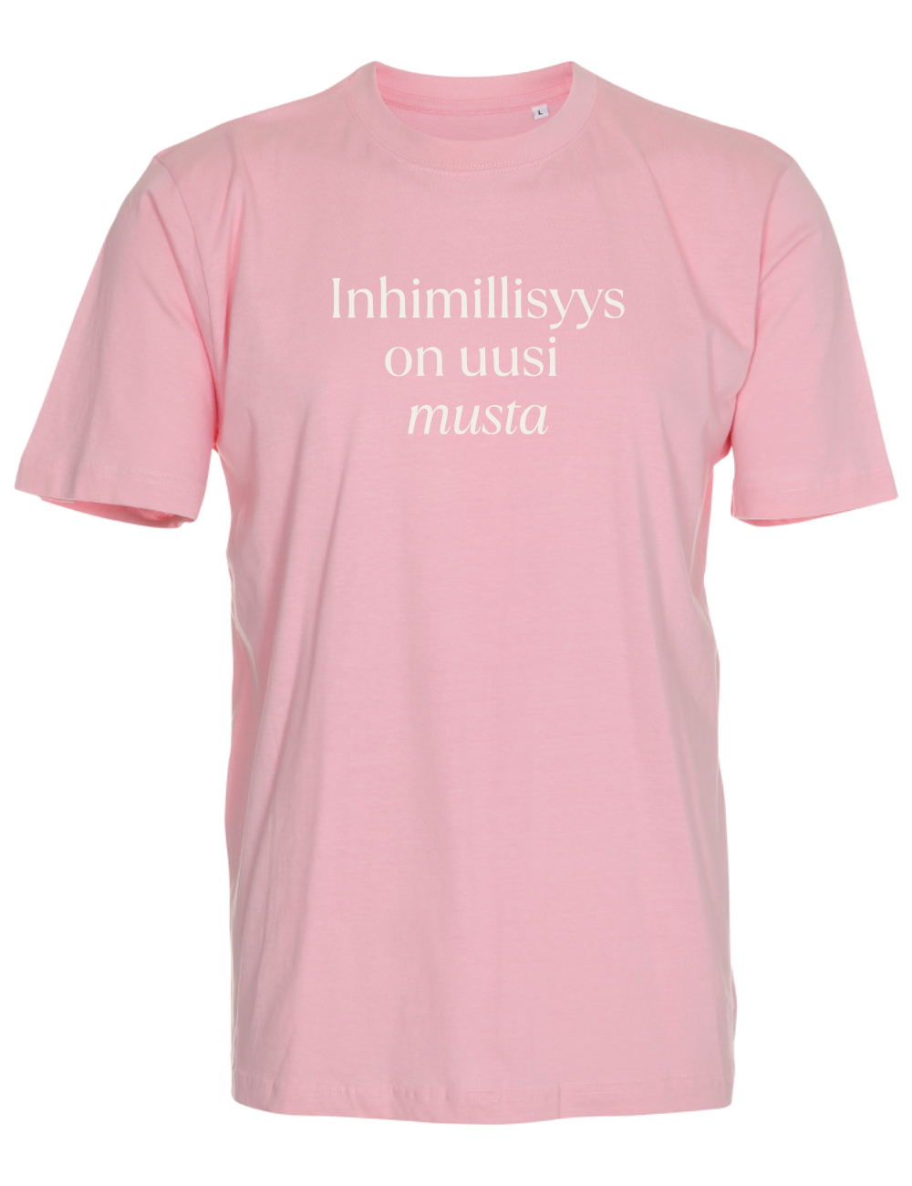 Inhimillinen itsetuntemus - Inhimillisyys t-paita, vaaleanpunainen