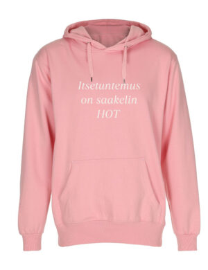 Inhimillinen itsetuntemus - Itsetuntemus huppari, vaaleanpunainen