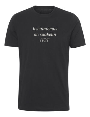 Inhimillinen itsetuntemus - Itsetuntemus t-paita, musta