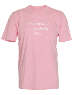 Inhimillinen itsetuntemus - Itsetuntemus  t-paita, vaaleanpunainen