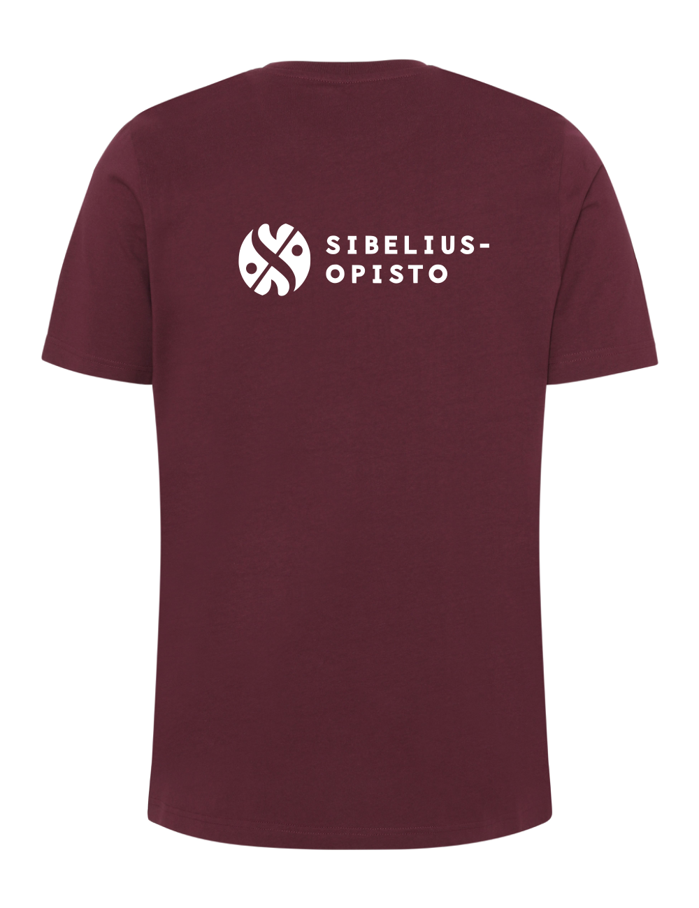 Sibelius-opisto - T-paita, burgundy - Image 2