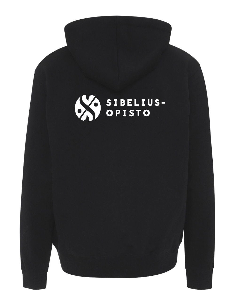 Sibelius-opisto - Huppari vetoketjulla, musta - Image 2