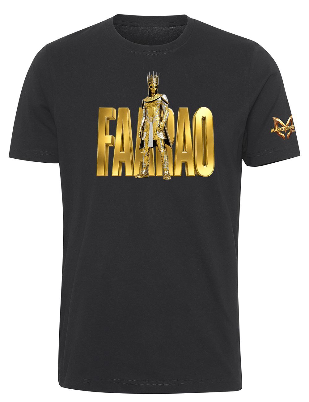 Masked Singer - Faarao - T-paita, musta