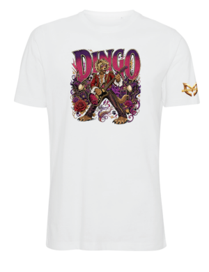 Masked Singer - Dingo - T-paita, valkoinen