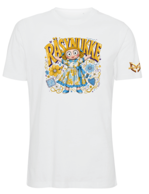 Masked Singer - Räsynukke - T-paita, valkoinen