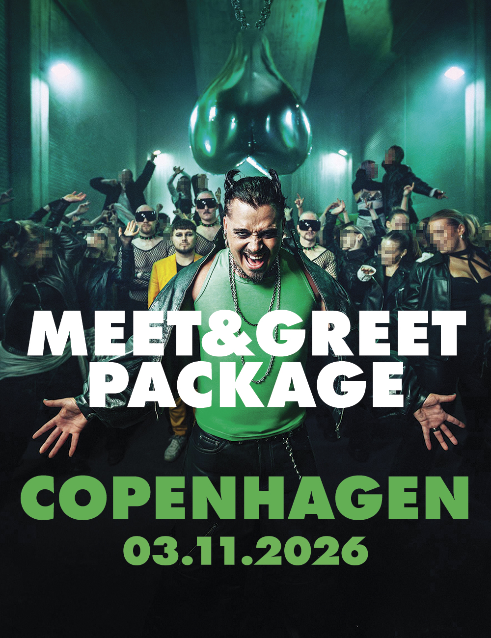 Käärijä - Meet and Greet Package - Copenhagen 3.11.2026