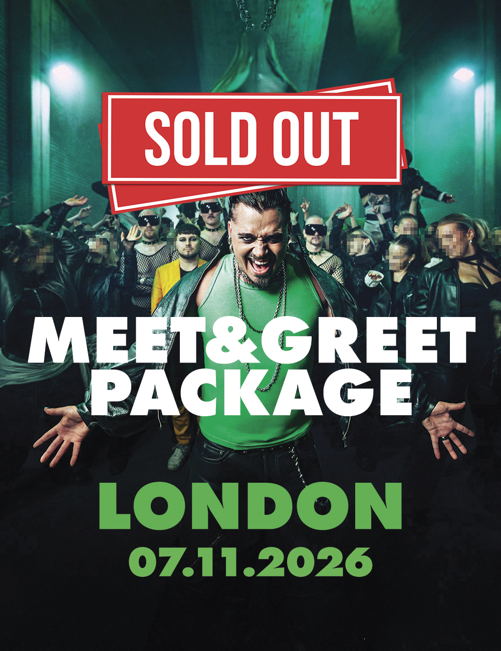 Käärijä - Meet and Greet Package - London 7.11.2026