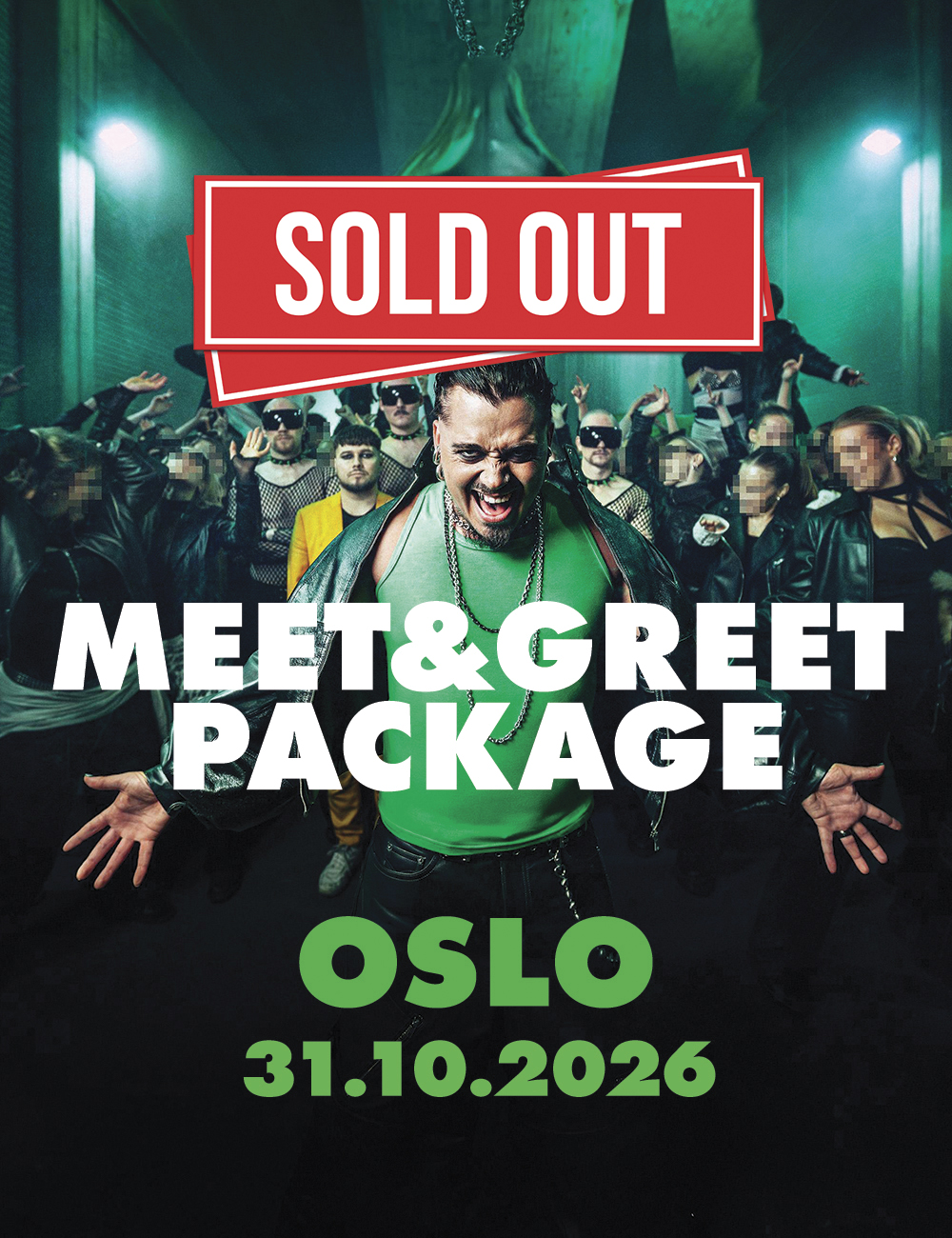 Käärijä - Meet and Greet Package - Oslo 31.10.2026