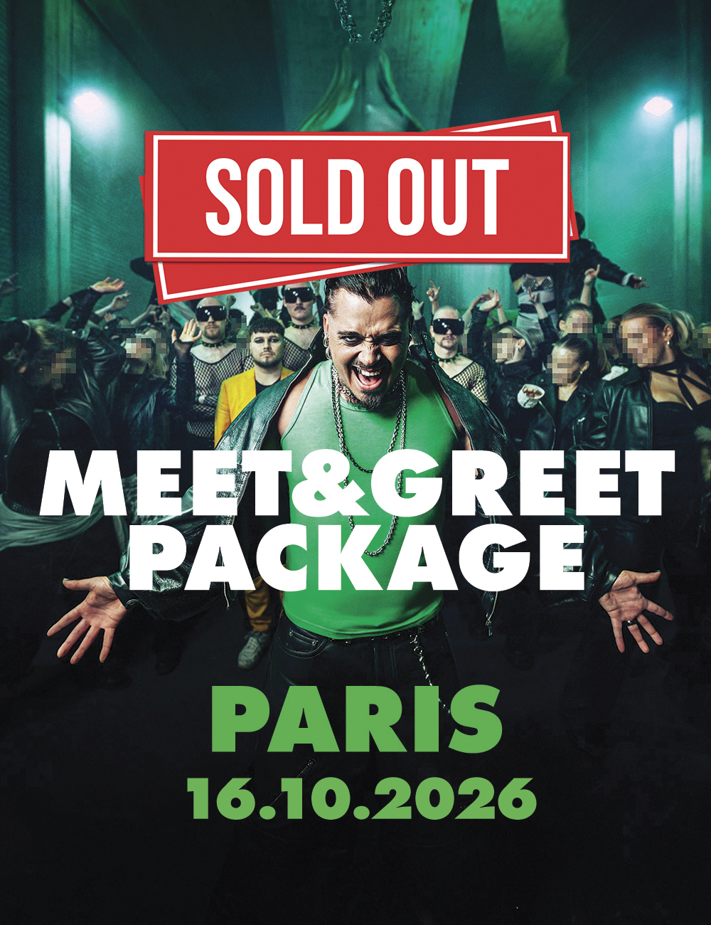 Käärijä - Meet and Greet Package - Paris 16.10.2026