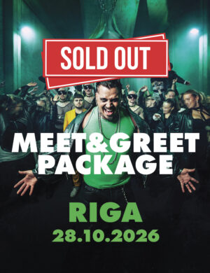 Käärijä - Meet and Greet Package - Riga 28.10.2026