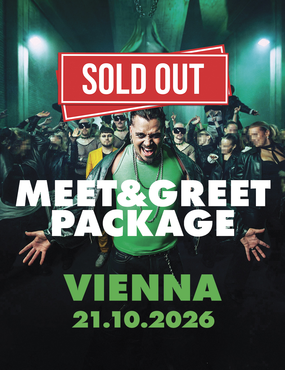 Käärijä - Meet and Greet Package - Vienna 21.10.2026