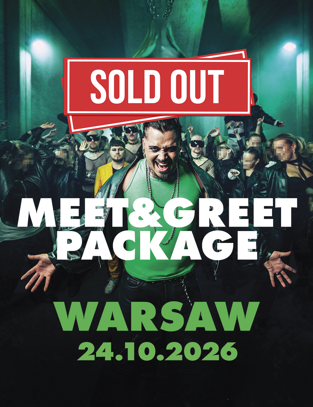 Käärijä - Meet and Greet Package - Warsaw 24.10.2026