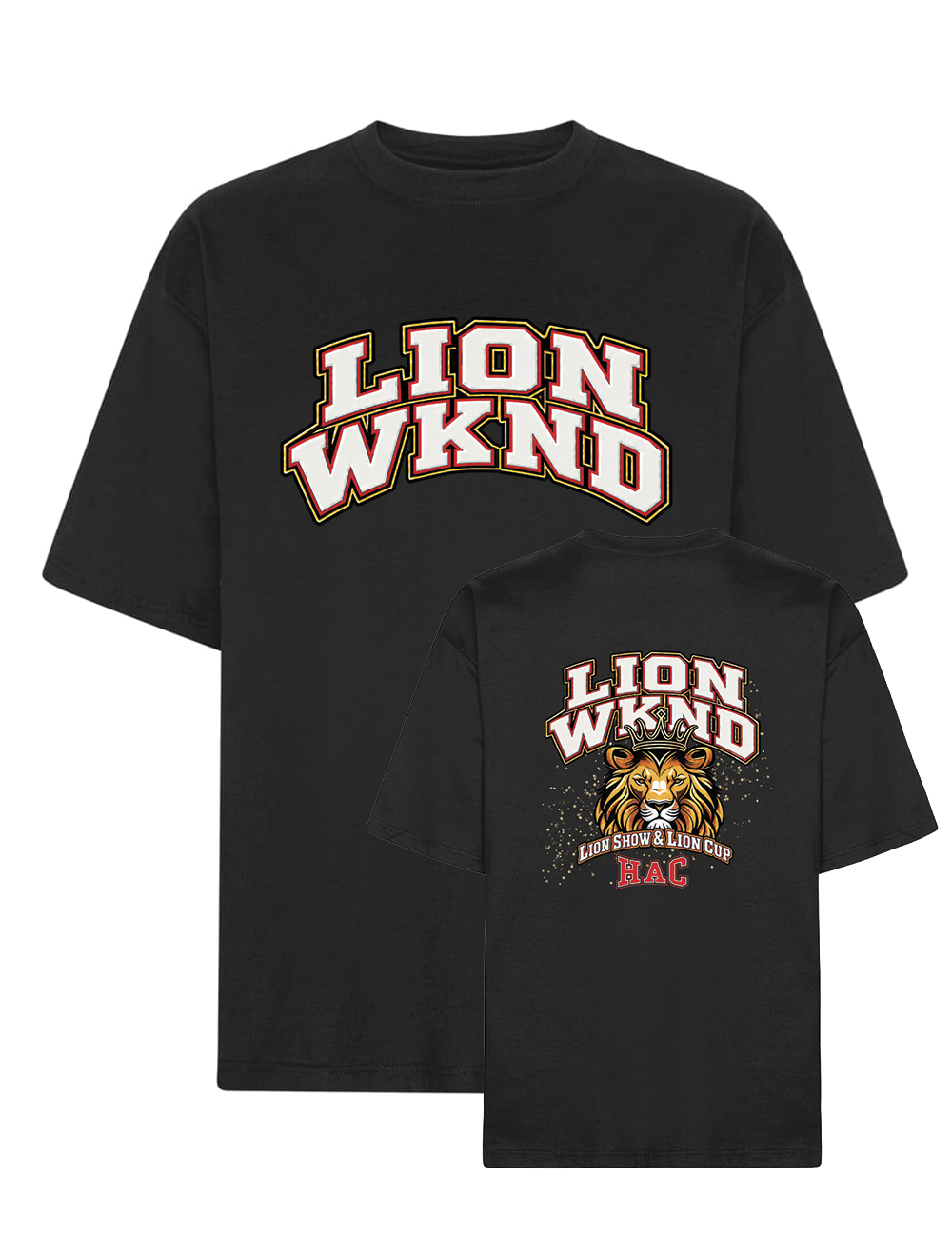HAC - LION WKND - Oversize t-paita