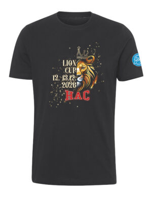 HAC - Lion Cup - t-paita, musta