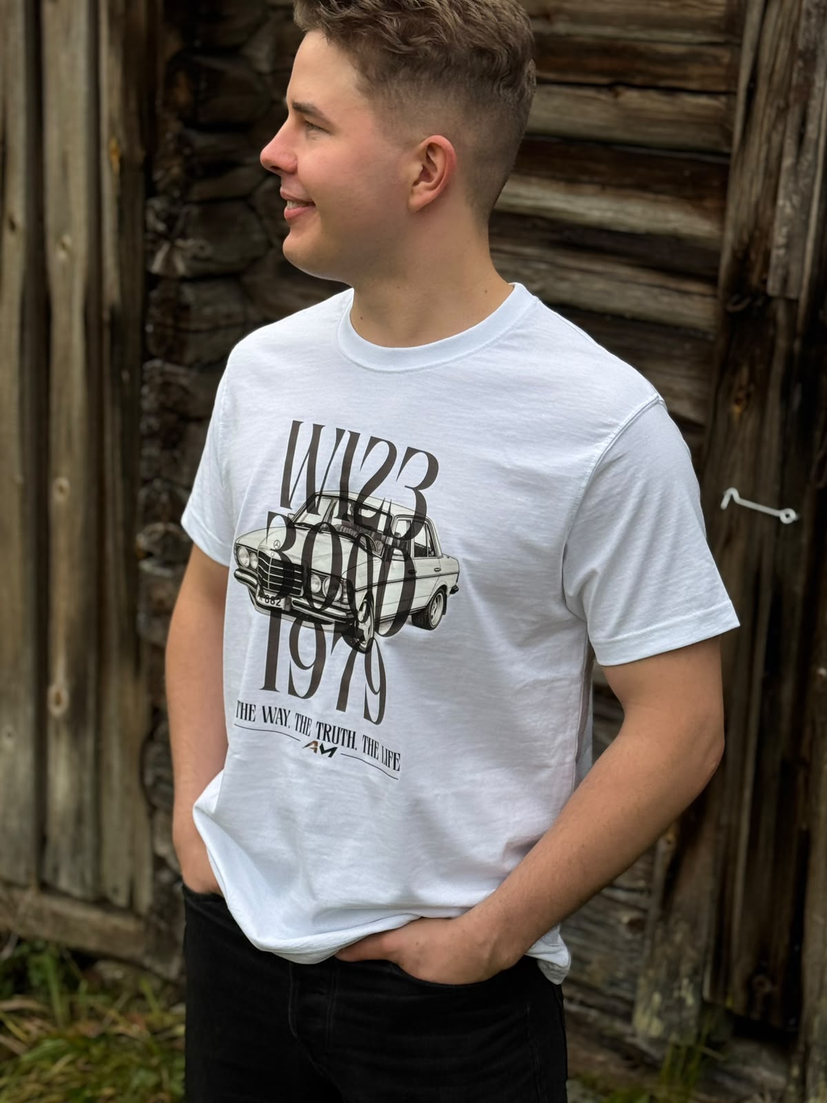 Aleksi Manninen - Mersu – Relaxed fit t-paita, valkoinen - Image 3
