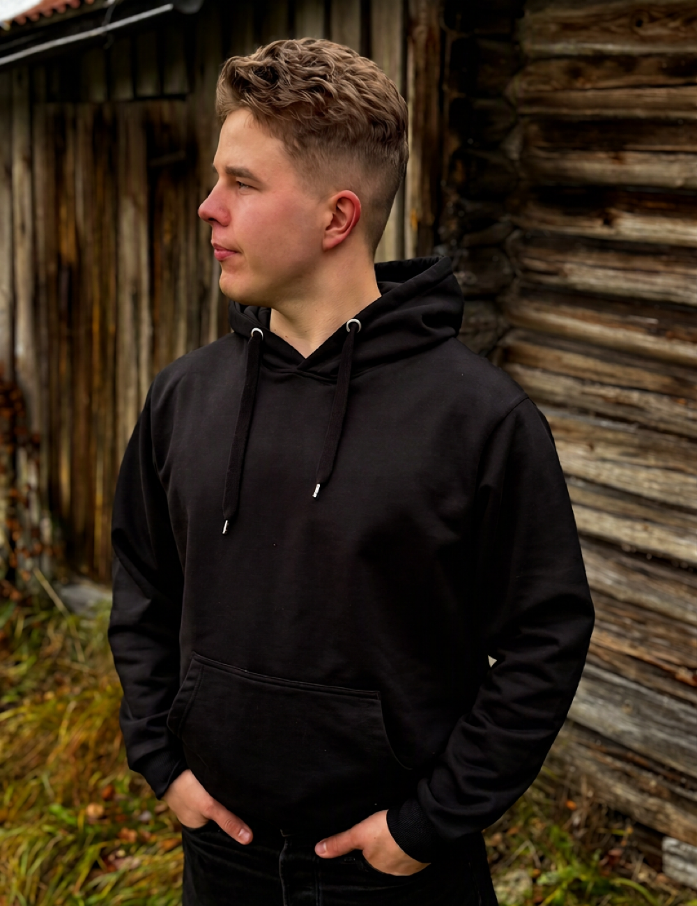 Aleksi Manninen - Mersu - huppari, musta - Image 2