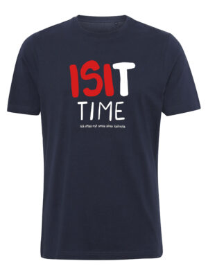 UC - ISIT TIME - isänpäiväpaita - t-paita, navy