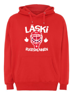 UC - LÄSKI RUOTSALAINEN - huppari, punainen